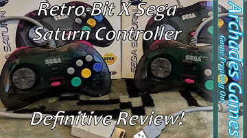 The Retro-Bit X Sega Collaboration Saturn Controller Definitive Review