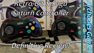 The Retro-Bit X Sega Collaboration Saturn Controller Definitive Review