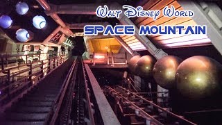 2019 Walt Disney World Space Mountain On Ride Front Seat Low Light HD POV with Full Queue and Exit