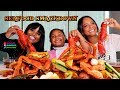 Seafood Boil with Christina Milian and her daughter Violet