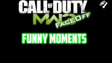 Modern Warfare 3 - Face Off Funny Moments/Rage- #1