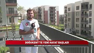 Kahramanmaraşta Doğukent Yeniden Ayağa Kalkıyor Yeni Evlerin Anahtarları Teslim Ediliyor
