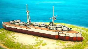 DEMOLISHING Buildings  with  ULTIMATE  BATTLE  SHIP    | Instruments of Destruction Gameplay