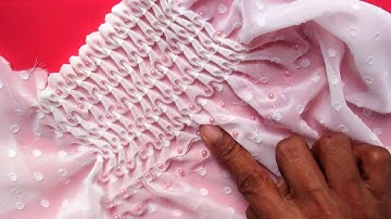 Easy DIY Ideas You Need To Try  Beaded Smocking by  DIY Stitching - 12