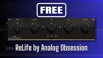 This FREE Plugin from Analog Obsession is Awesome - ReLife - Sound Demo