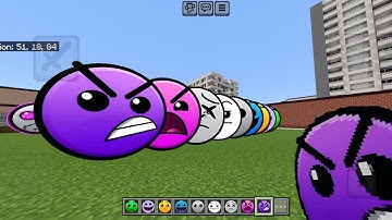 30+ Lobotomy Dash NEXTBOTS | Geometry Dash Difficulty Faces In MCPE