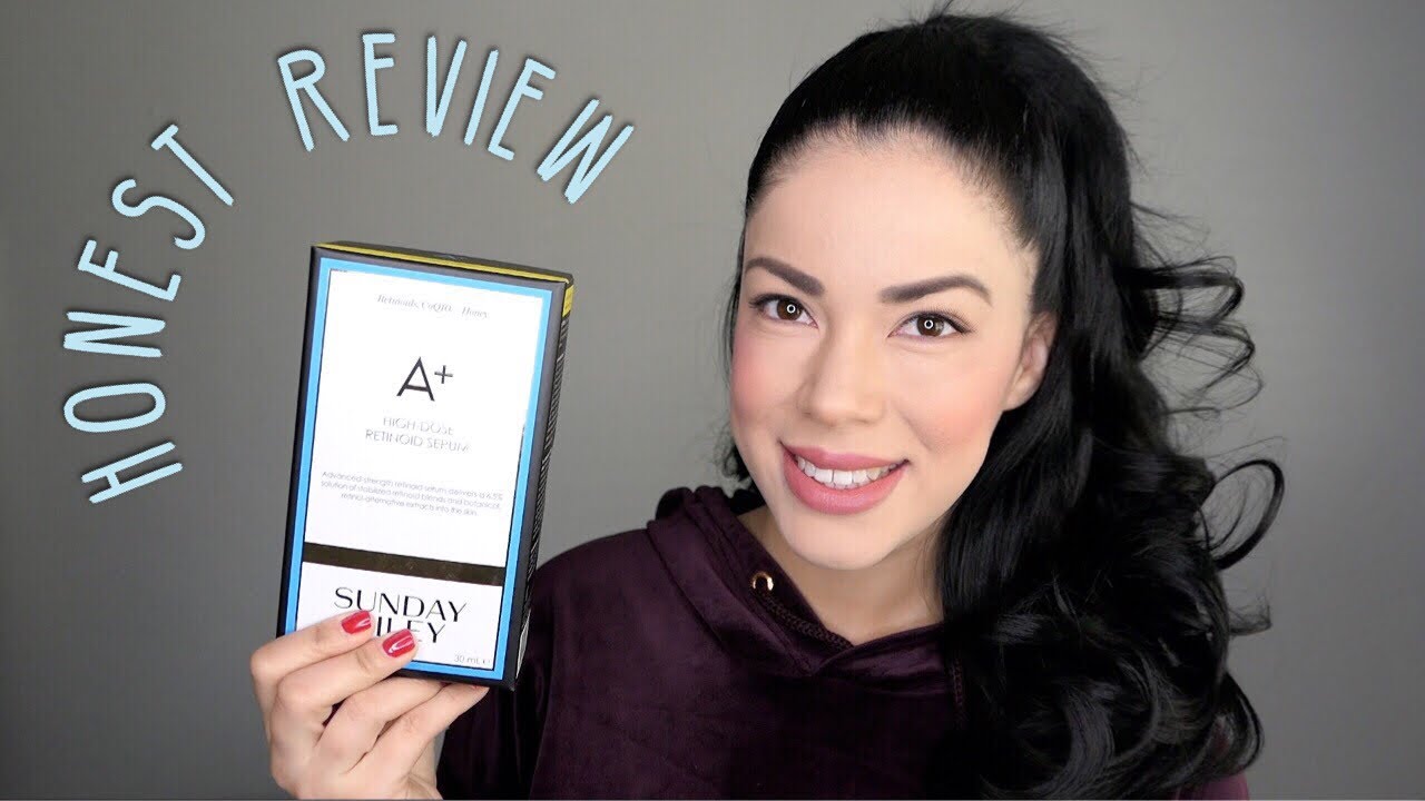 Umoderne hvor ofte Ventilere Sunday Riley A+ High Dose Retinoid Serum Honest Review - YouTube