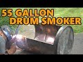 55 Gallon Drum Smoker Build Project