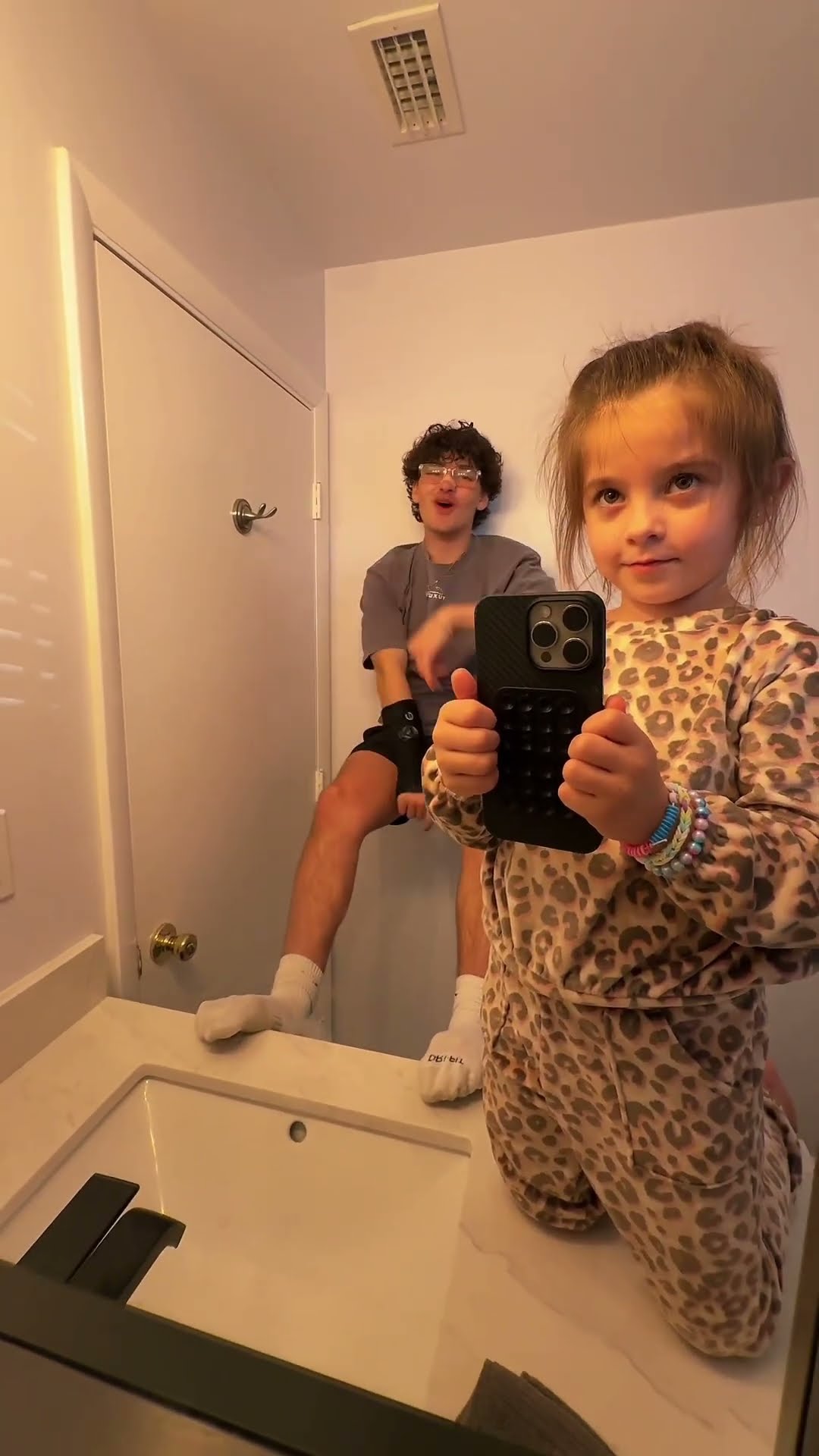 she came home from school and was then forced to do this