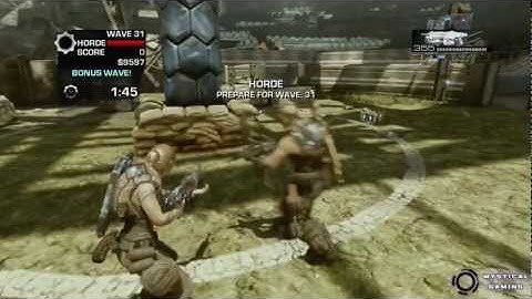 Gears of War 3 Horde Mode Gameplay 01 HD
