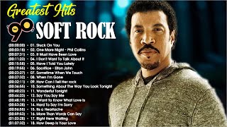 Eric Clapton, Michael Bolton, Lionel Richie, Lobo 🤘 Soft Rock Greatest Hits 70s 80s 90s