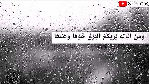 سورة الروم آية 24 رعد الكردي