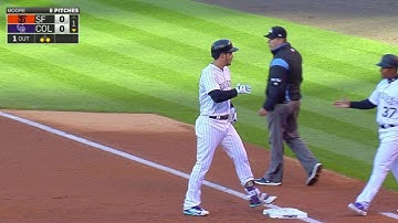 SF@COL: Arenado opens scoring with an RBI single