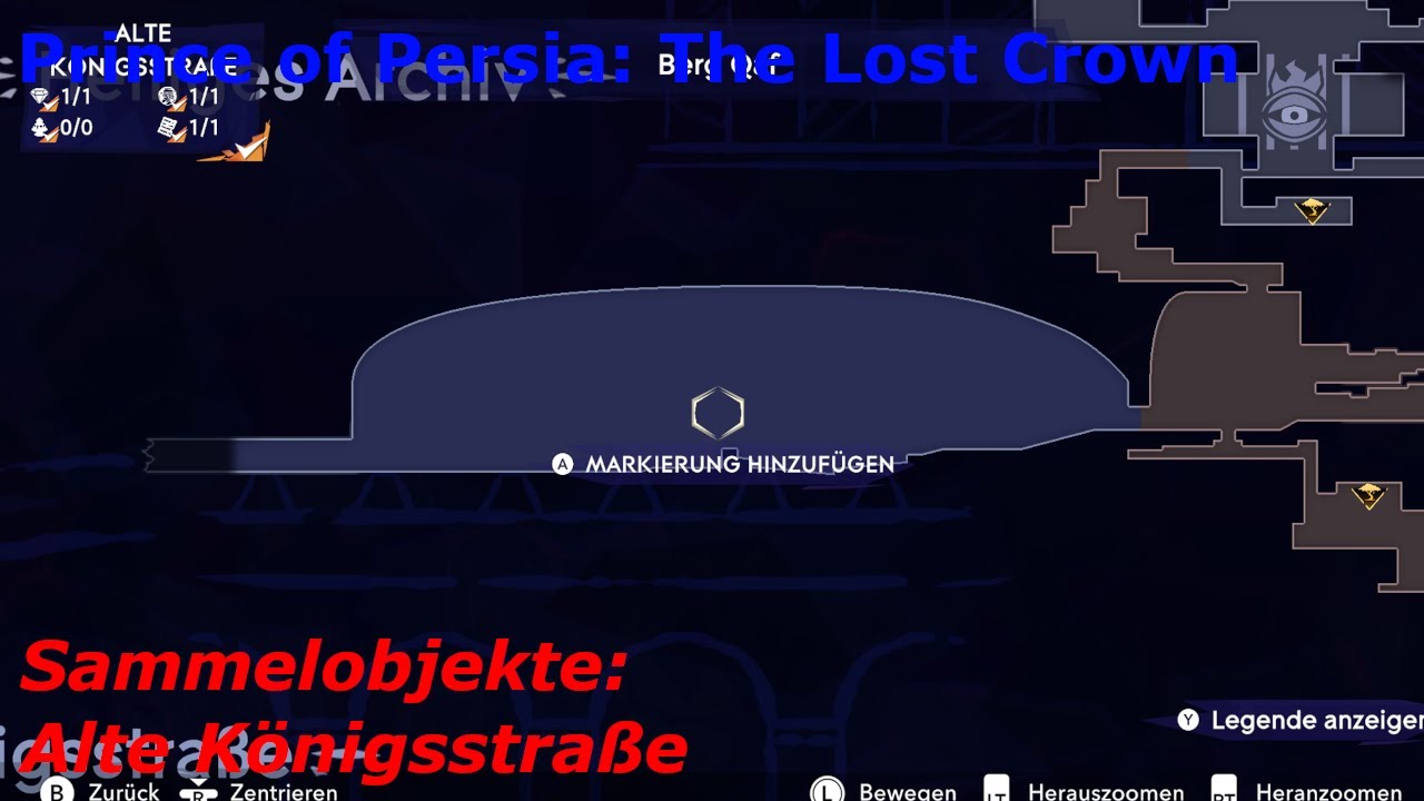 Prince of Persia: The Lost Crown Walkthrough - Sammelobjekte - Alte Königsstraße
