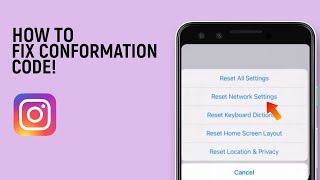 How To FIX Instagram Confirmation Code Not Received on iPhone 2023