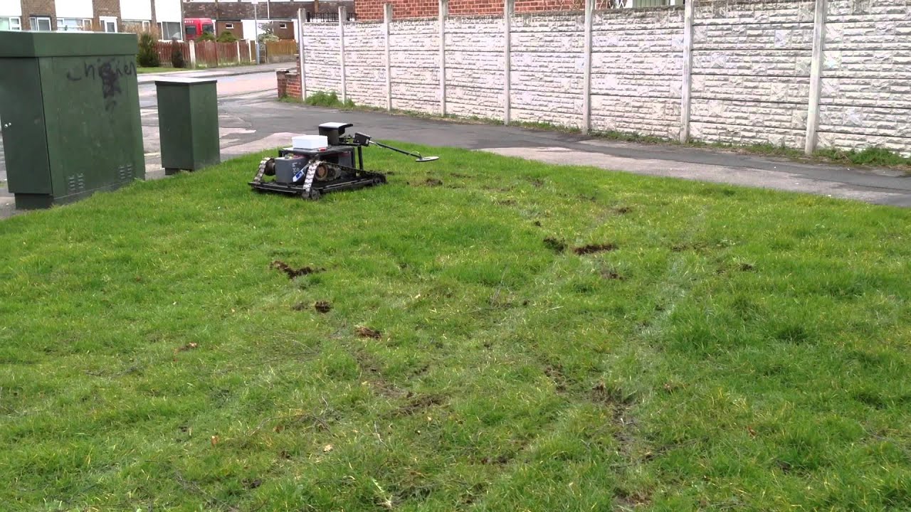 Roaming Robots Treasure Finding Robot - 1st Test