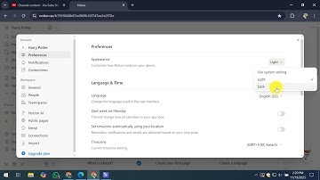 How To Make Notion Page Dark Mode