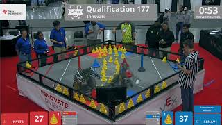 2018 VEXU Innovate Q177 - NYIT2 vs SENAV1