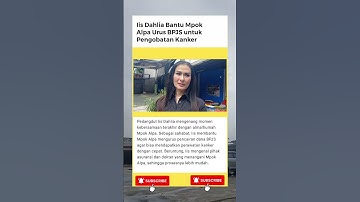 Iis Dahlia Kenang Bantuan Terakhir untuk Mpok Alpa #IisDahlia #MpokAlpa #BPJS #Pedangdut #BeritaSel