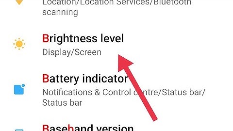 brightness level settings, redmi note 7 me brightness level check kaise kare