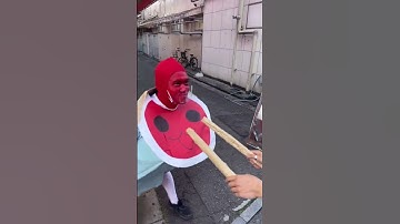 Thumbnail of 路上に太鼓の達人いたら？www【検証】#shorts