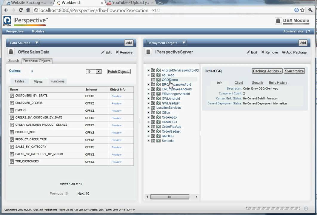iPerspective Consumer Gateway for Queries Generation