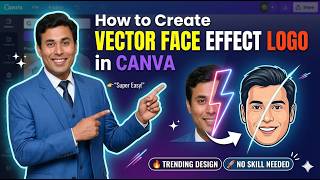 How to Create Vector Face Effect Logo in Canva? screenshot 5