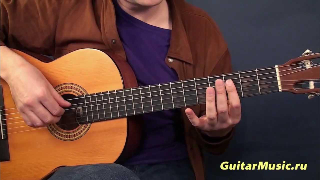 Видео игры на гитаре песни