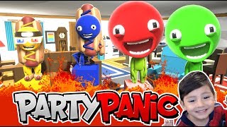 El Suelo es Lava en Party Panic | Mini Juegos Divertidos | Juegos para niños