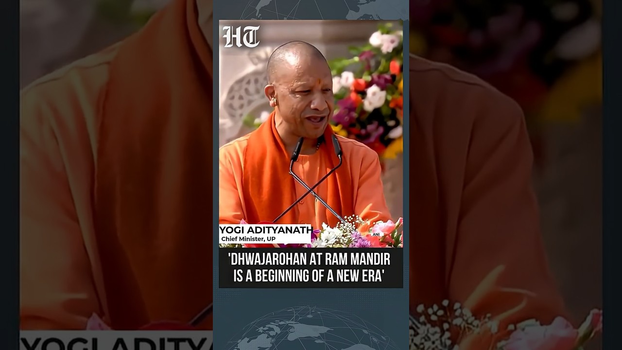 ‘Beginning of a New Era’: Yogi Adityanath on Dhwajarohan Ceremony at Ayodhya’s Ram Mandir | PM Modi