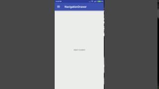 Navigation Drawer Menu Example in android studio|Navigation Drawer Slider Menu Example