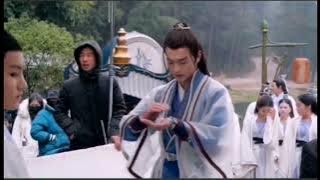 Xu Kai plays a mouse - BTS: Once Upon a time In Lingjian Mountain [ENG SUB]