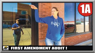SUCKERS !!! YOU'RE RECORDING ??- CITY HALL - NORTH DAKOTA - First Amendment Audit - Amagansett Press