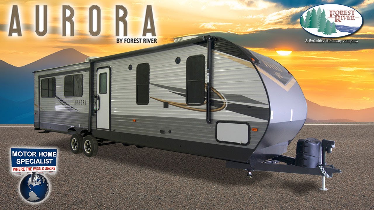aurora light travel trailer