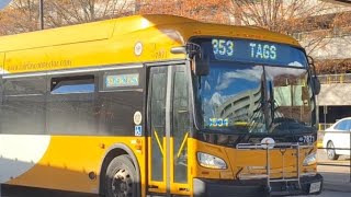Fairfax Connecter 2022 New Flyer XD40 7871 On Route 353