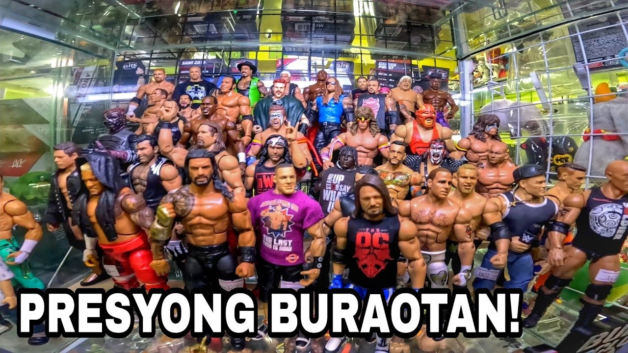 DITO PALA ANG BILIHAN NG WWE FIGURES