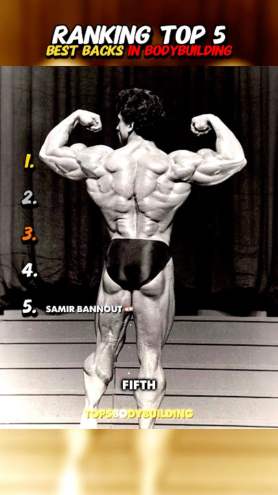 The Top 5 BEST Backs in Bodybuilding History! 💪😲| #bodybuilding #mrolympia #gym