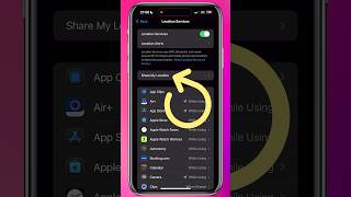 How to Turn Off Location Tracking on iPhone! #short #shortvideo #iphone