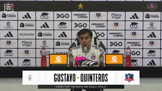 Gustavo Quinteros: ¡Hoy tenemos un problema de un jugador con su vida privada