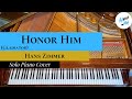Honor him piano cover gladiator  sheet music link