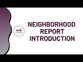 Neighborhood report intro zoom