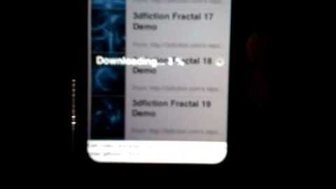 how to get  a moving background for iPod