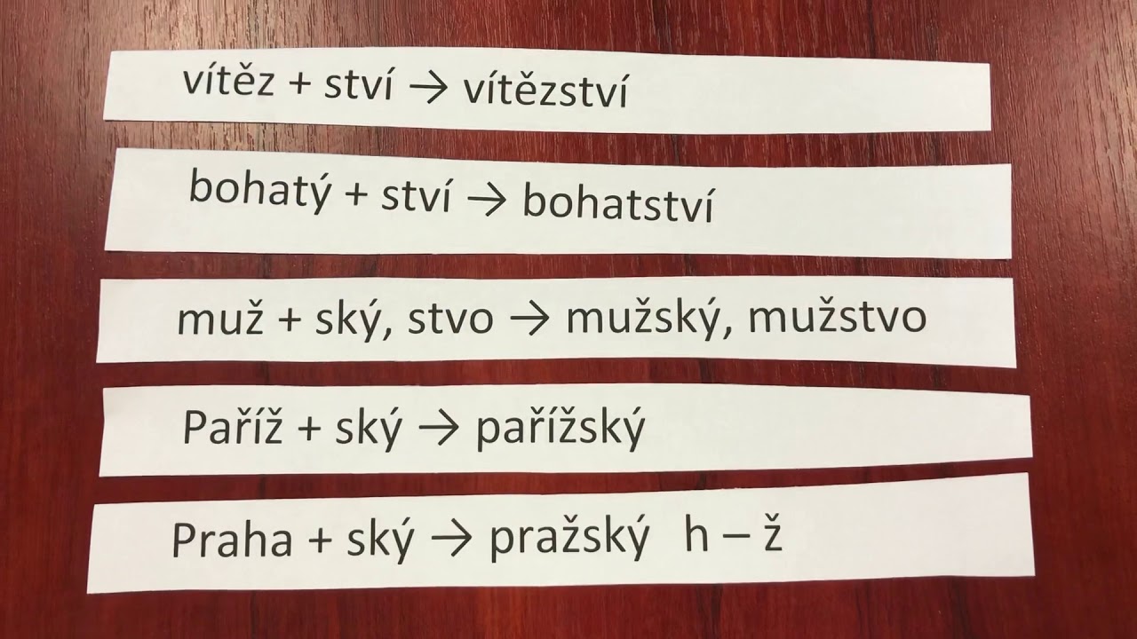 Okénko českého jazyka - SOUHLÁSKOVÉ SKUPINY