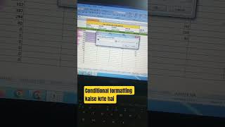 conditional formatting #microsoftexcel #tricks #ytshorts #computereducation