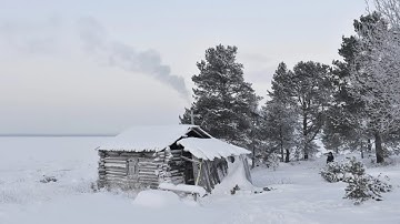 Trapped in a Deadly Snowstorm -40 Snowstorm and wolves, I