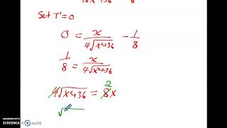 Optimization: Example 8 Details