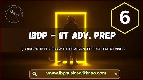 6. IB - IIT Transition || JEE Adv. Solution | An infinitely long thin wire, having a uniform charge