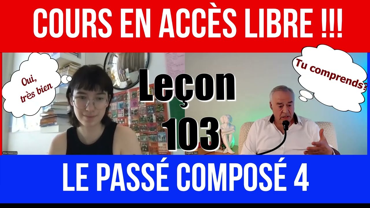 Passé Composé Français | Tous les verbes à Connaître