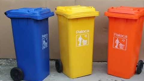 Đại lý phân phối thùng rác nhựa số lượng lớn giá rẻ