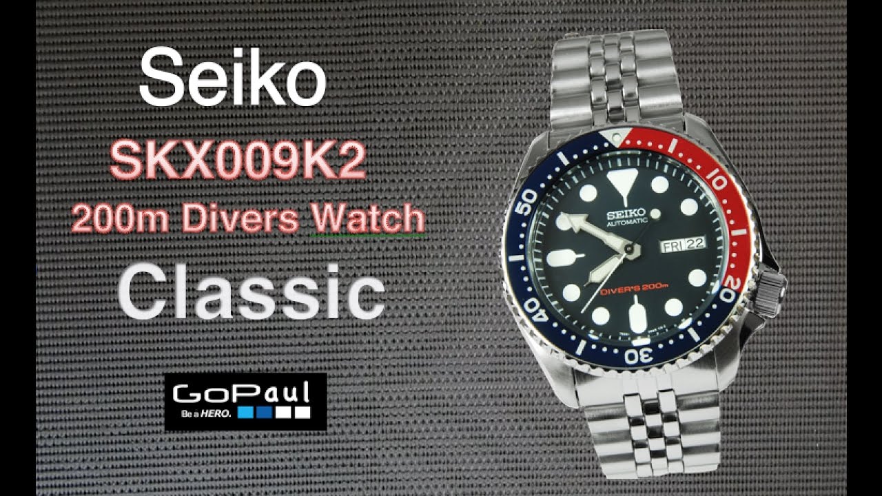 Seiko SKX009K2 Ideal for new collectors - YouTube